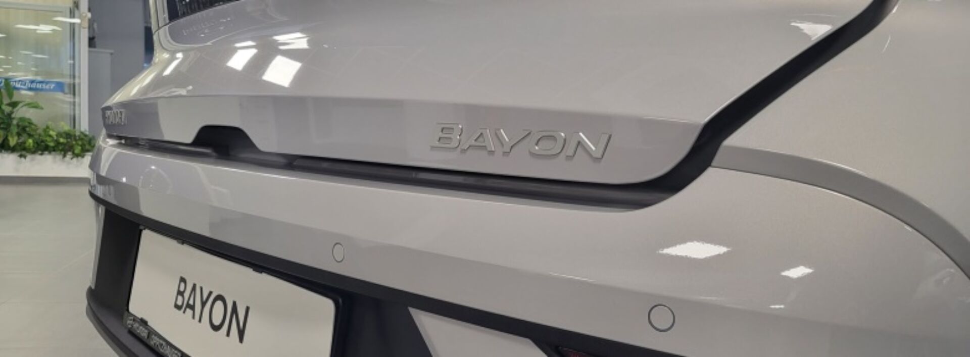 Hyundai BAYON Heckklappe mit Markenbezeichnung