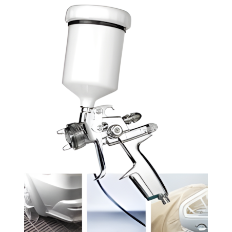 Symbolbild Sprühbehälter für Lackiererei