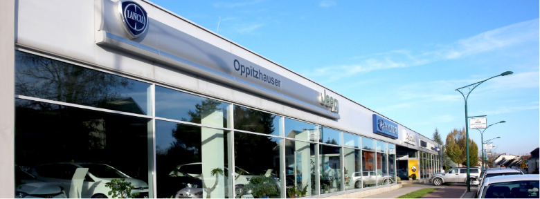 Aussenansicht Autohaus Oppitzhauser