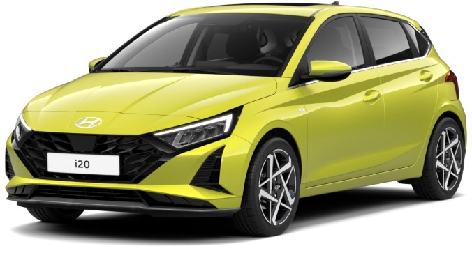 Hyundai i20 gelb